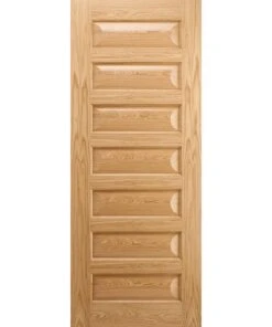 Deanta Biarritz Pre Finished Oak Fire Door FD30