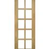 Deanta Internal Oak Pre Sanded Bristol Glazed Door