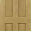 Deanta Internal Oak Pre Finished Bury Fire Door FD30