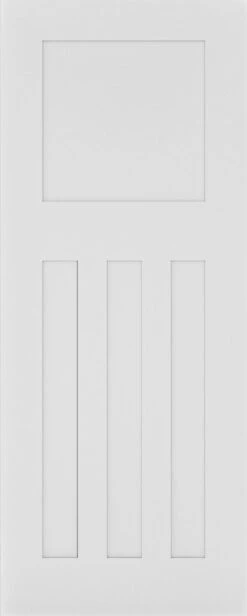 Deanta Cambridge White Primed Fire Door FD30