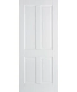LPD Internal White Primed Solid Canterbury 4 Panel Door