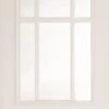 Deanta Internal White Primed Canterbury With Bevelled Glass Door