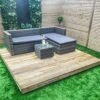 3.0X1.8M Deluxe 28mm Decking Kit (No Handrail)