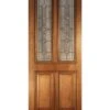 LPD External Hardwood Un-Finished Leaded Derby Door (MORTISE & TENON)