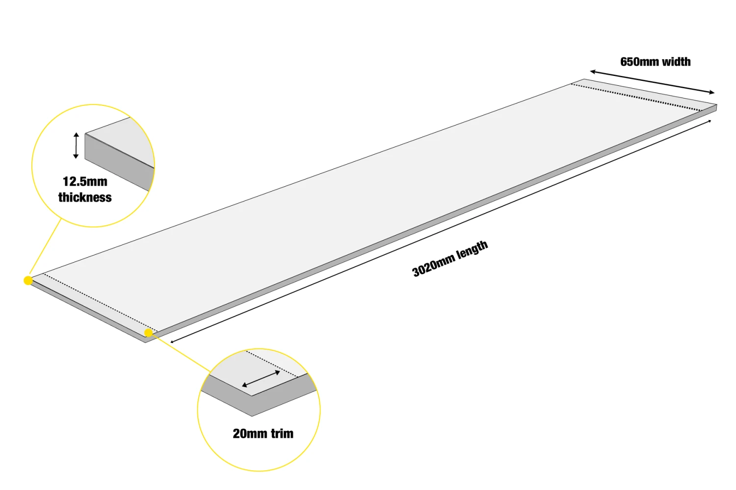 Woodstone Grey Solid Compact - Image 7