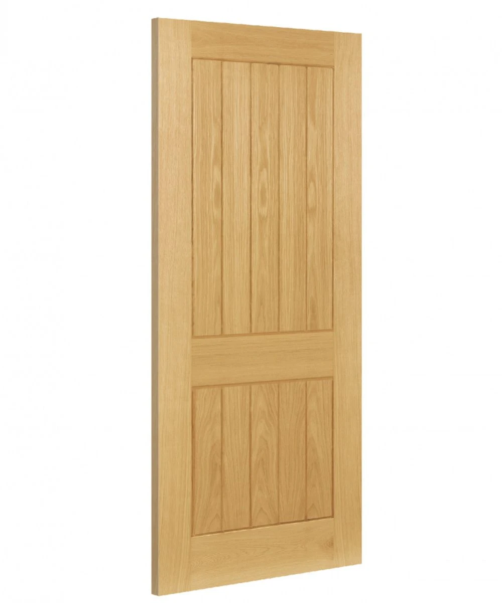 Deanta Internal Ely 2 Panel Pre-Finished Fire Door FD30 - Image 2