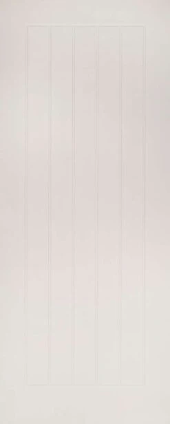 Deanta Internal White Primed Ely Fire Door FD30