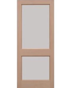 LPD External Hardwood Un-finished 2XGG Door (MORTISE & TENON)