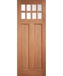 LPD Chigwell External Hardwood Clear Glazed Door