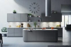 48 Hour Express Doors - Opus Dark Gloss Handleless