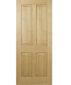 LPD Internal Pre-finished Oak Regency 4 Panel Door