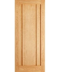 LPD Internal Un-Finished Oak Lincoln 3 Panel Door