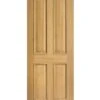 LPD Internal Un-Finished Oak Regency 4 Panel Elegance Fire Door With Raised Mouldings