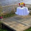 1.8X3.0M Deluxe 28mm Decking Kit With Colonial Style Handrail