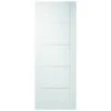 LPD Internal White Primed Vancouver 5 Panel Door