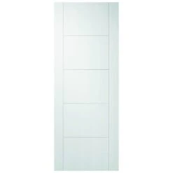 LPD Internal White Primed Vancouver 5 Panel Door