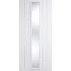 LPD Internal White Primed Mexicano Door With Clear Glass