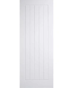 LPD Internal White Primed Mexicano Fire Door