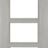 Deanta Light Grey Ash Montreal Pre FInished Glazed Door