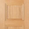 LPD Internal Pre-Finished Oak Amsterdam 3 Panel Fire Door FD30