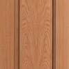 LPD Internal Pre-Finished Oak Eindhoven 1 Panel Fire Door