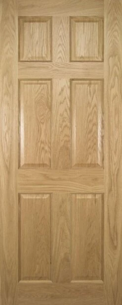 Deanta Internal Oxford Pre-Finished Oak Fire Door (FD30)