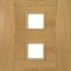 Deanta Internal Glazed Pamplona Pre-Finished Oak Fire Door FD30