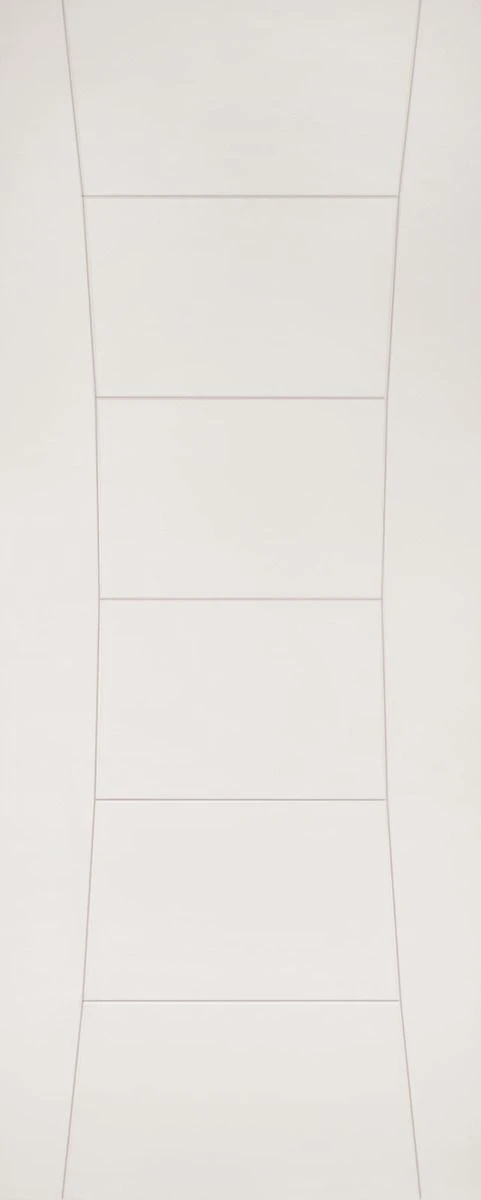 Deanta Internal Pamplona White Primed Fire Door FD30