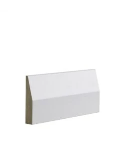 Deanta White Primed Half Splayed Architrave - Full Door Set