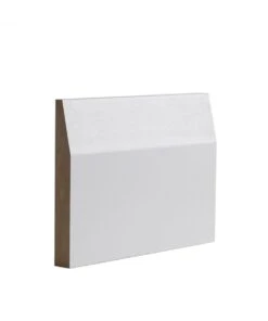 Deanta White Primed Half Splayed Skirting Pack Of 4