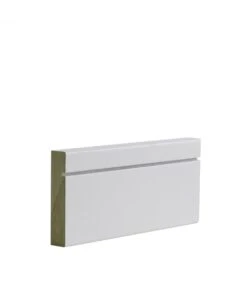 Deanta White Primed Shaker Architrave - Full Door Set