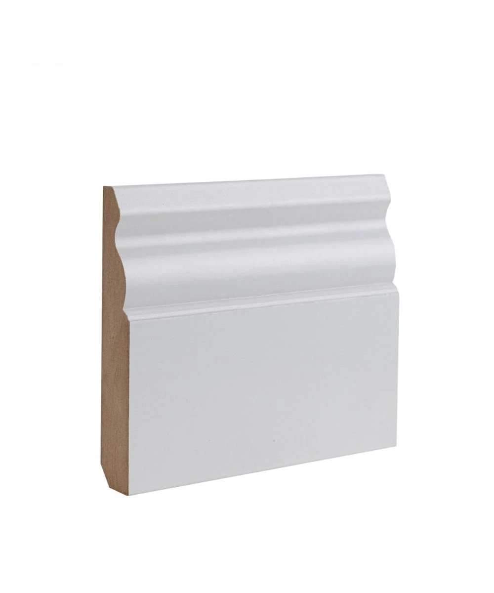 Deanta White Primed Ulysses Skirting - Pack Of 4