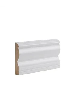 Deanta White Primed Victoriana Architrave - Full Door Set