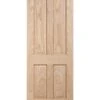LPD Internal Un-Finished Oak Regency 4 Panel Door