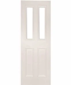 Deanta Internal Glazed Rochester White Primed Door
