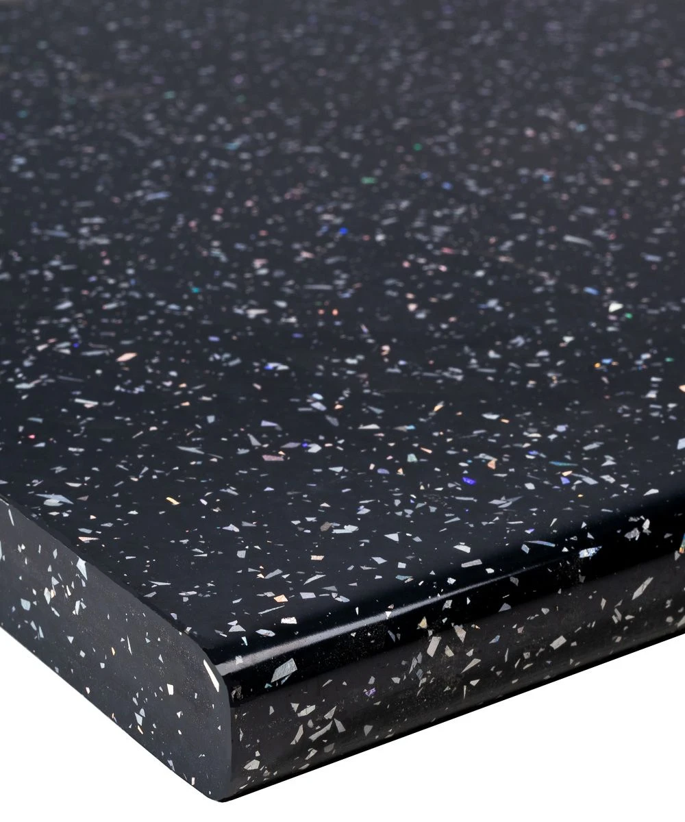 Black Sparkle Wilsonart Worktop 3000 X 600 X 30mm