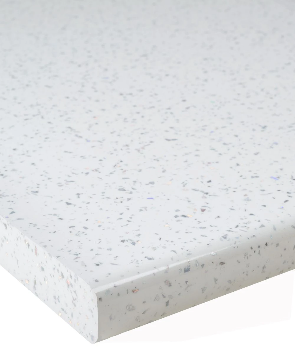 White Sparkle Wilsonart Worktop 3000 X 600 X 30mm