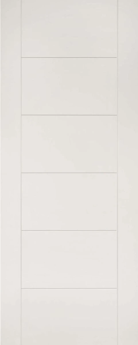 Deanta Internal White Primed Seville Fire Door FD30