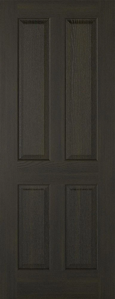 LPD Internal Pre-Finished Smoked Oak Regency 4 Panel Fire Door FD30