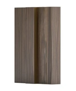 Deanta Universal Fully Finished Walnut Veneer Internal Door Casing Kit With Removable Stop