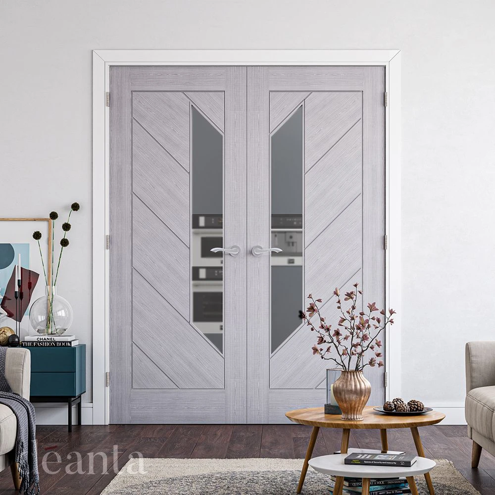 Deanta Torino Light Grey Ash Glazed Door - Image 3