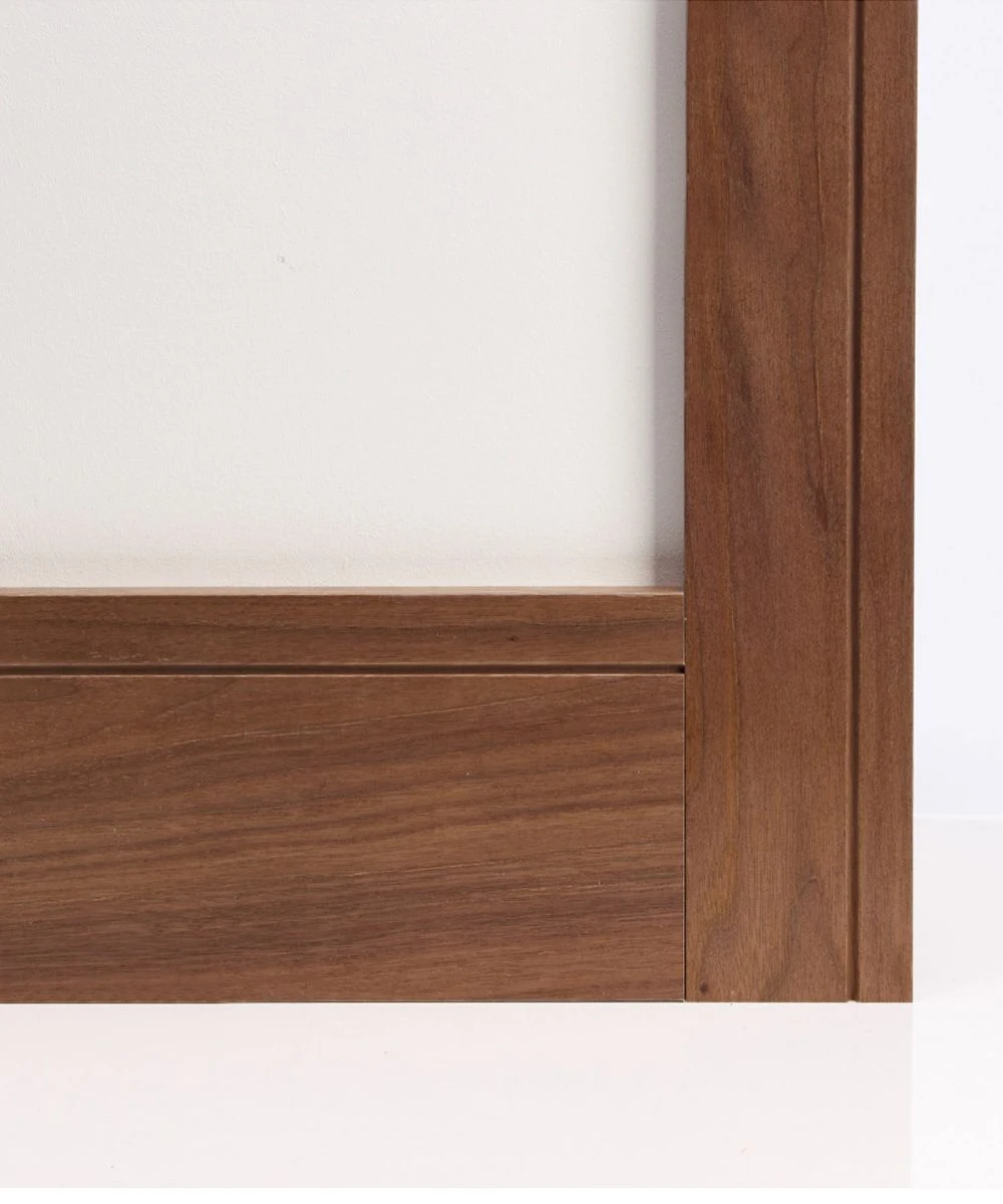 Deanta Walnut Shaker Skirting - Pack Of 4 - Image 2