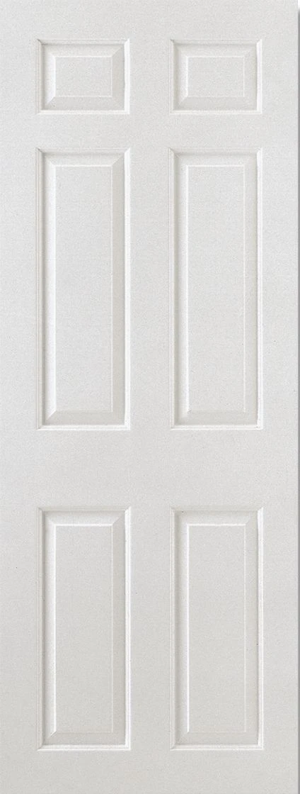 LPD Smooth 6 Panel Square Top Firecheck Door