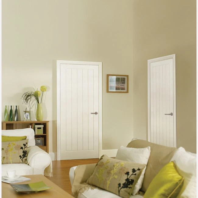 Cottage White Primed Doors - Image 2